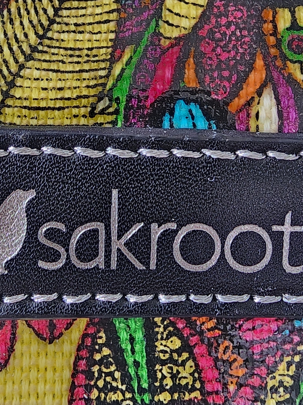 Sakroots Colorful Peacock & Floral Crossbody Bag 🌸